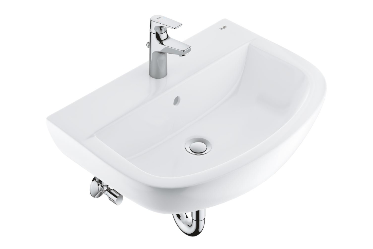 Набор для ванной GROHE Bau: раковина 60 + смеситель BauFlow (39644000)