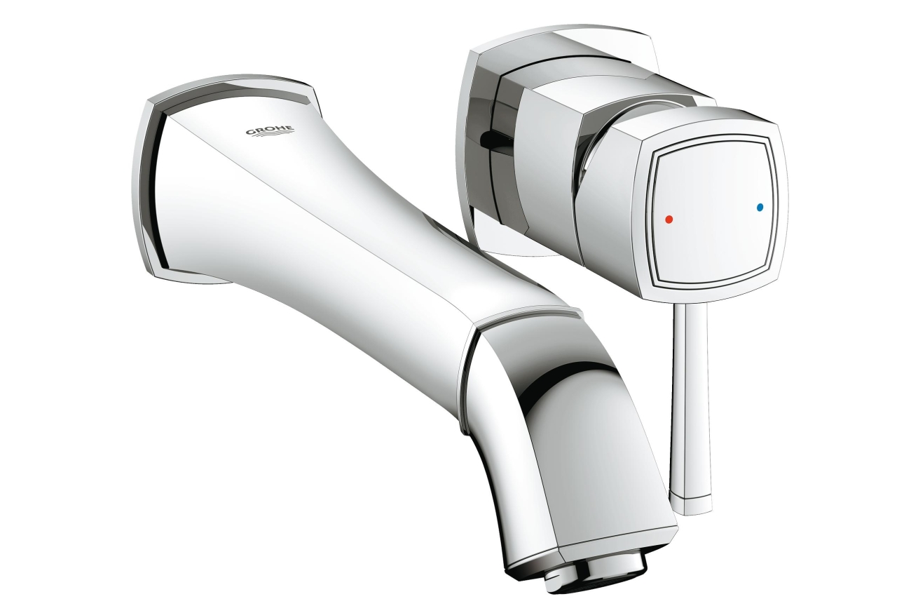 Внешняя часть смесителя для раковины GROHE Grandera на 2 отверстия, хром (19930000)