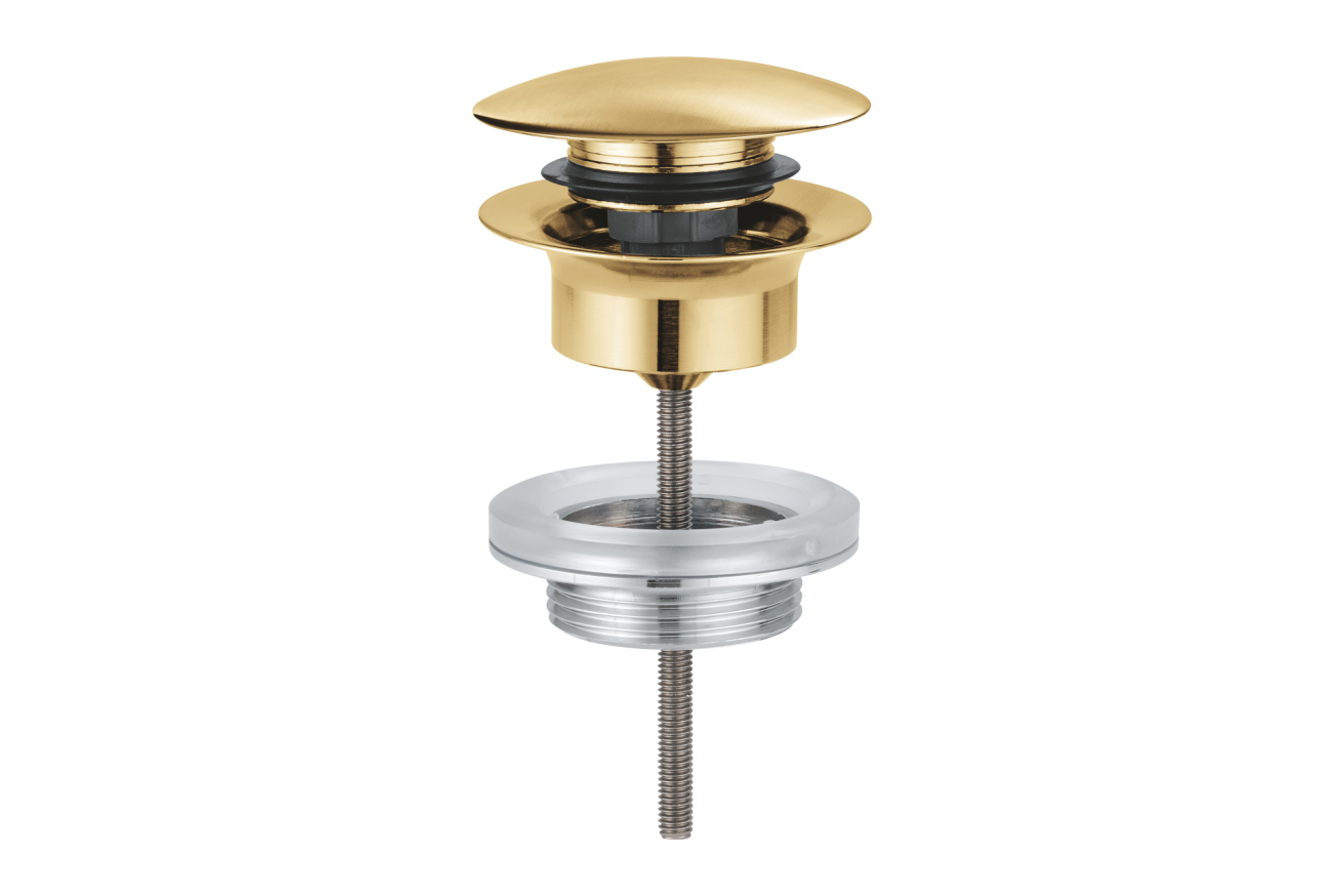Донный клапан для раковины GROHE, холодный рассвет матовый (65807GN0)