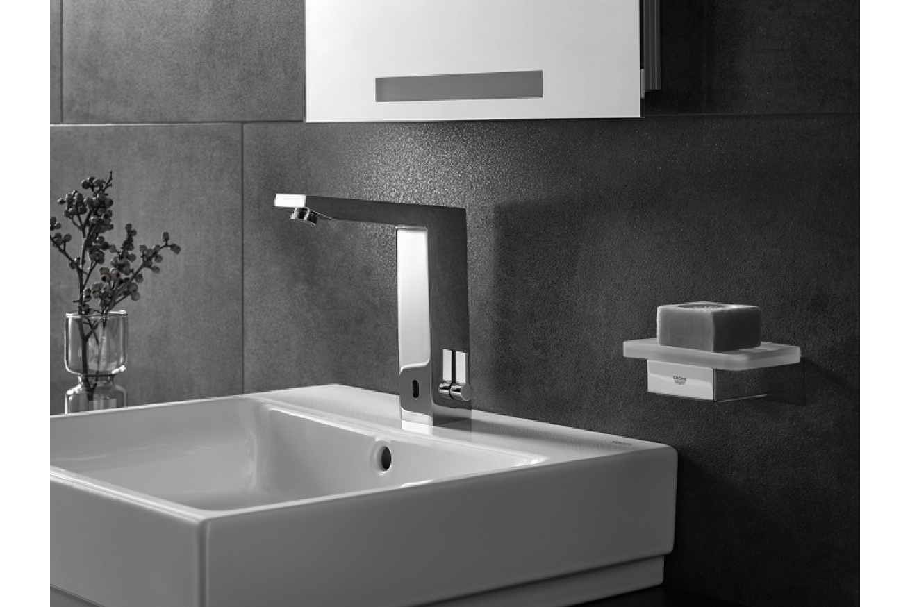 Раковина GROHE Cube Ceramic, подвесная 50 см, альпин-белый (3947400H)