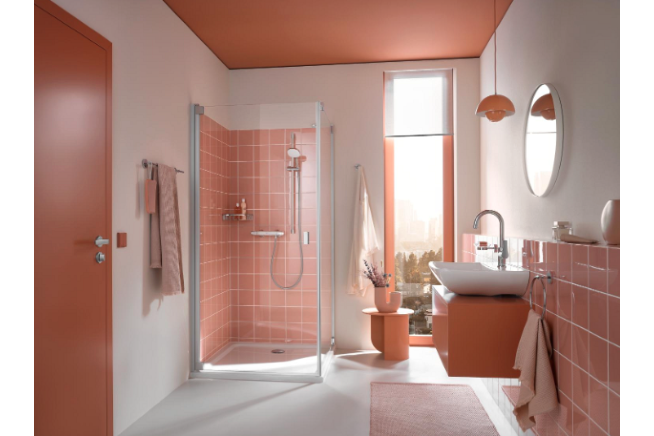 Термостат для душа GROHE Grohtherm 1000 с душевым гарнитуром, хром (34819005)
