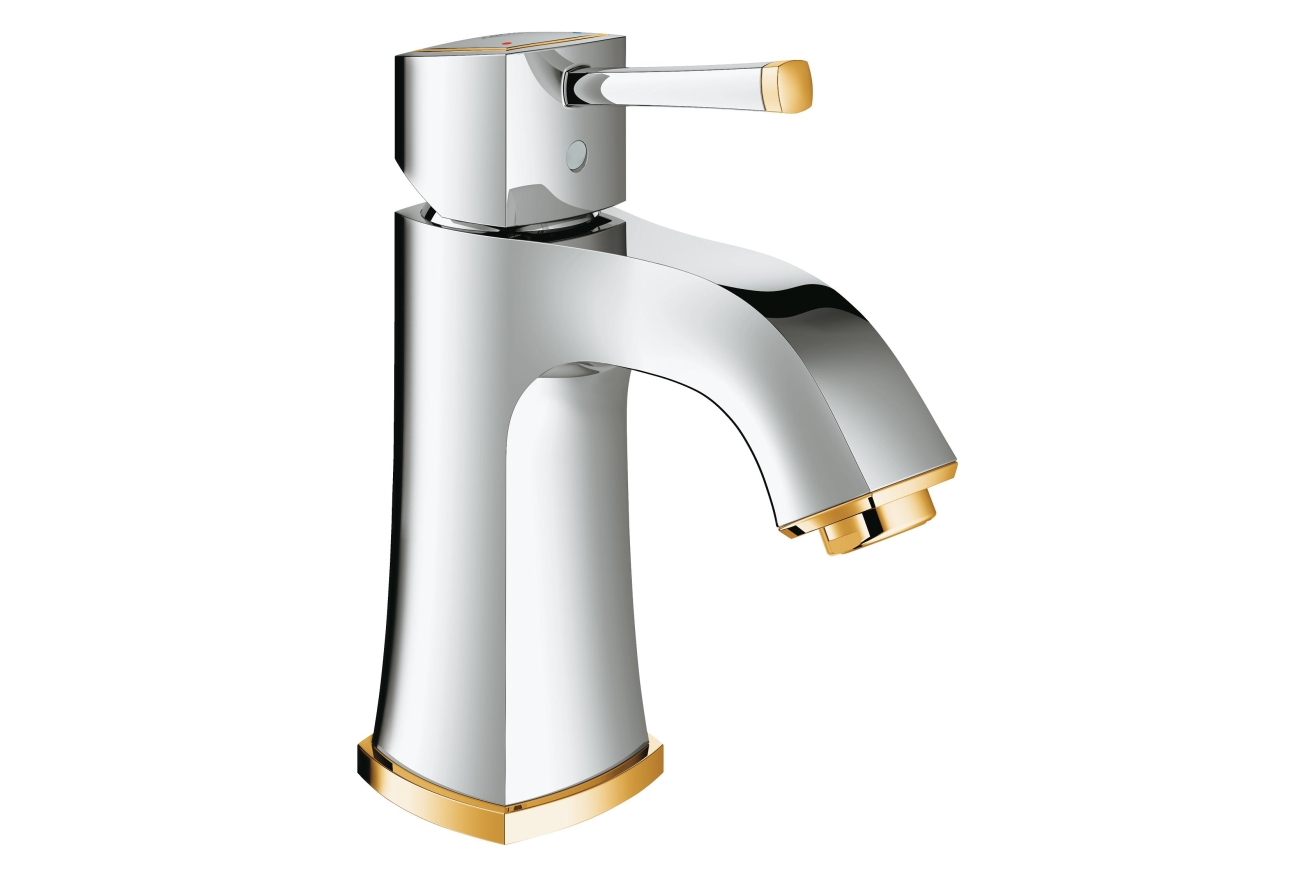 Смеситель для раковины GROHE Grandera, хром/золото (23310IG0)