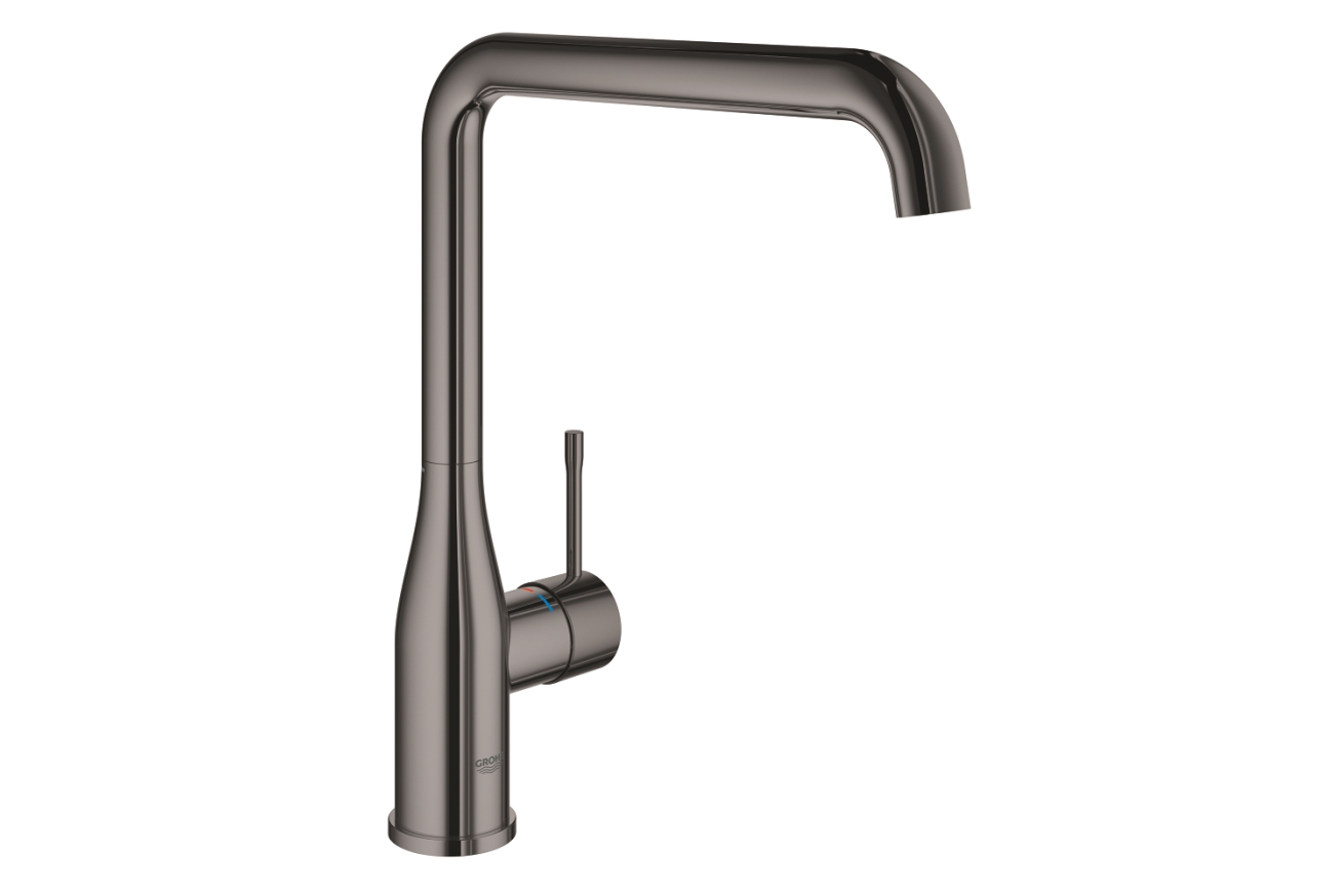Смеситель для кухни GROHE Essence, темный графит глянцевый (30505A00)