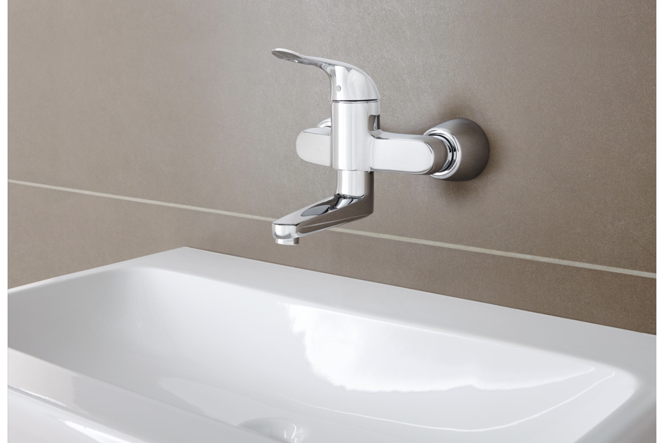 Смеситель для раковины GROHE Euroeco Special, хром (32771000)