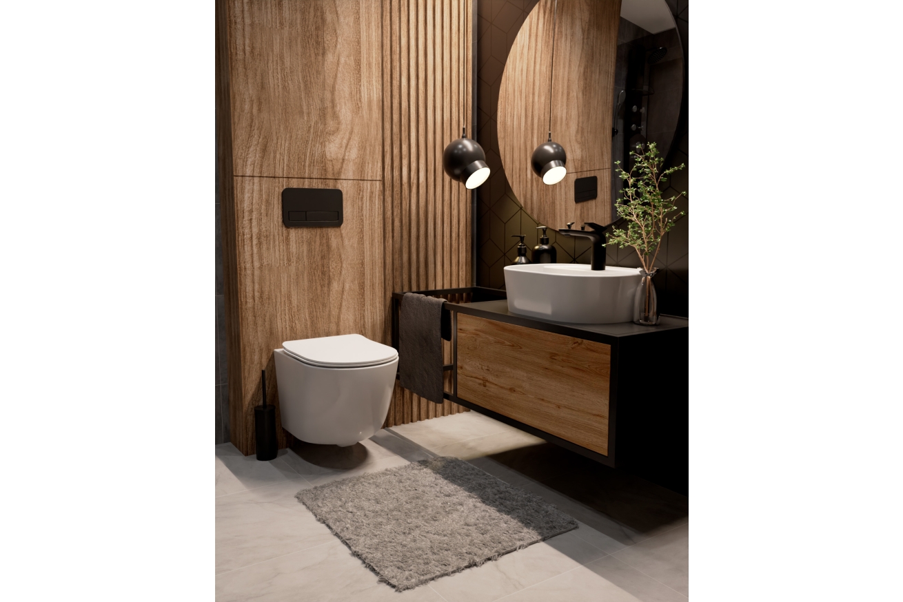 Комплект инсталляции GROHE 38772SH0 с унитазом AQUAme AQM2002PRO и сиденьем с микролифтом (NW0178)