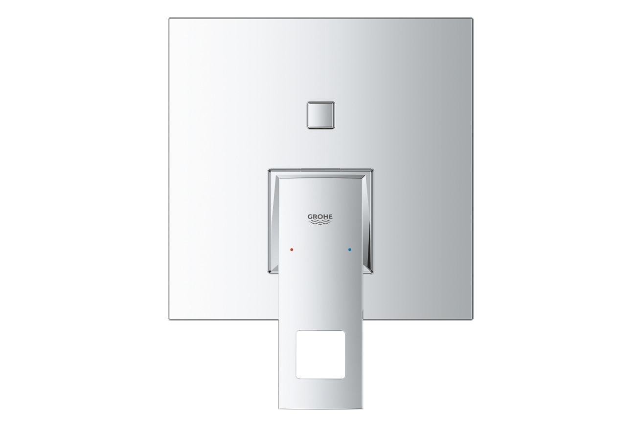 Внешняя часть смесителя для ванны GROHE Eurocube с переключателем на 2 положения, хром (24062000)