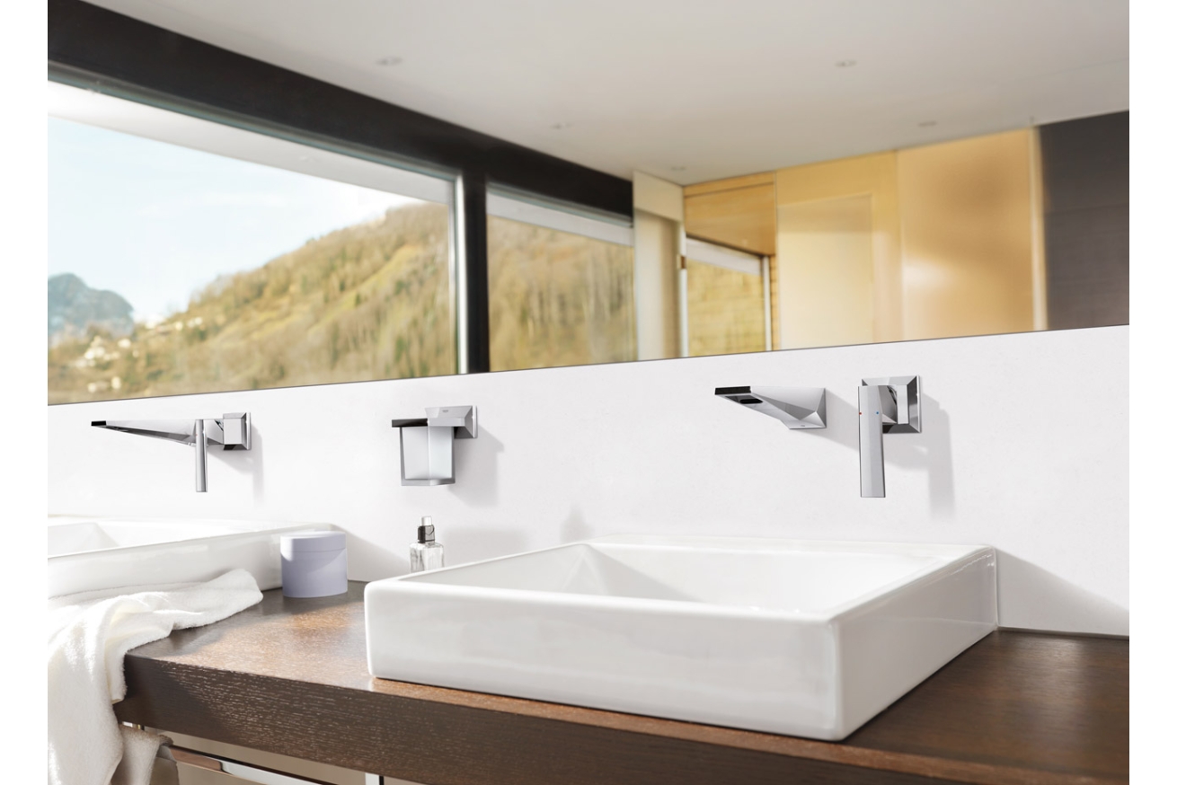 Стакан для зубных щеток GROHE Allure Brilliant с держателем, хром (40493000)