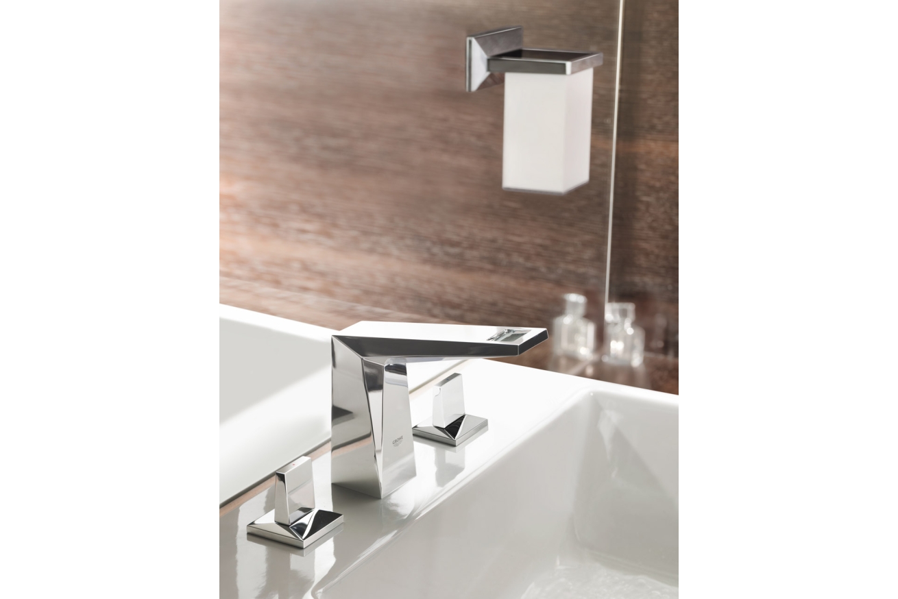 Стакан для зубных щеток GROHE Allure Brilliant с держателем, хром (40493000)