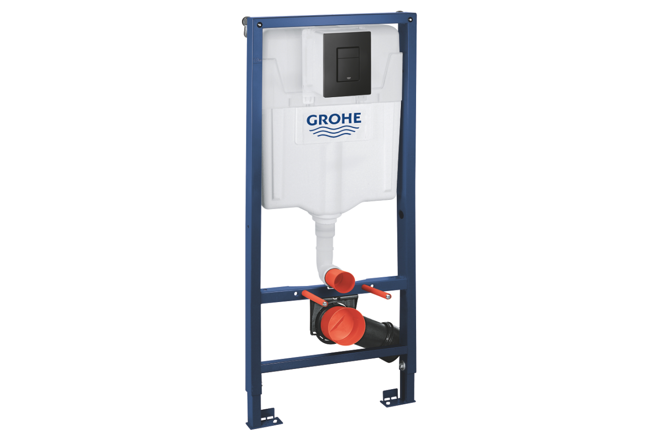 Комплект инсталляции GROHE 38811KF0 с унитазом Aquatek ОБЕРОН и сиденьем с микролифтом (NW0524)