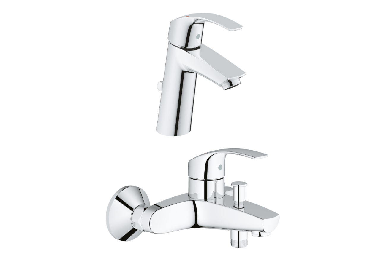 Комплект смесителей GROHE Eurosmart, хром (NB0066/S)
