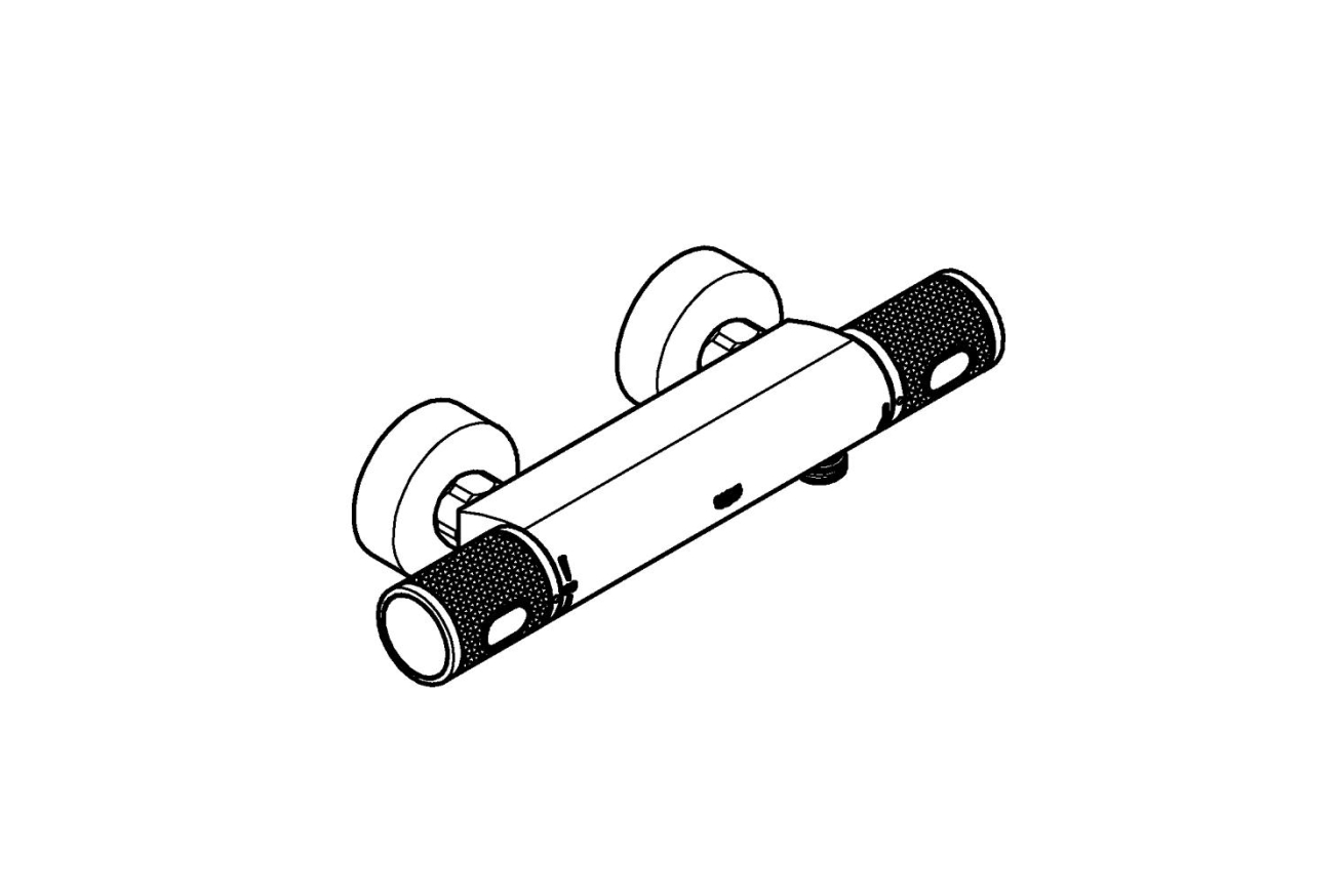 Термостат для душа GROHE Grohtherm 1000 Performance, хром (34776000)