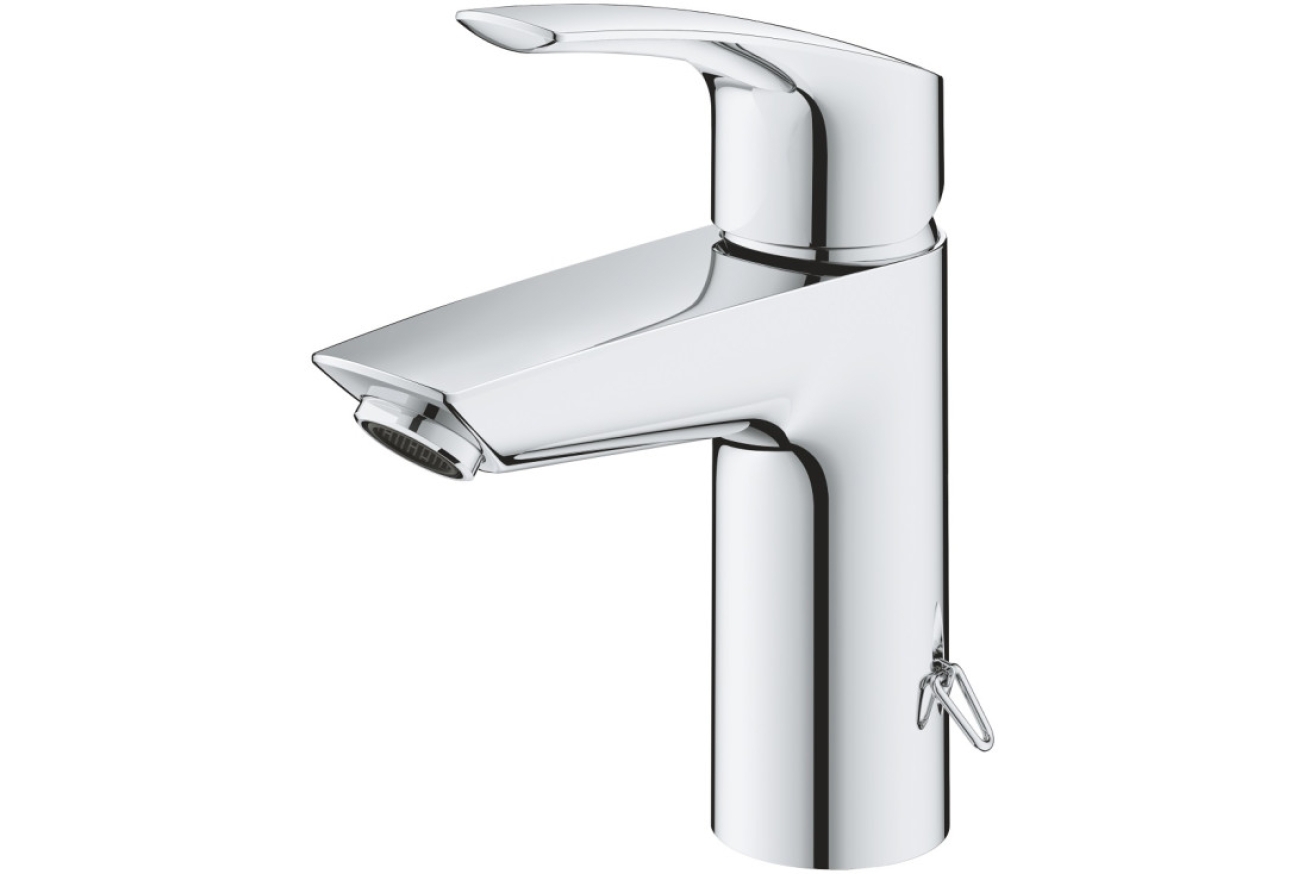 Смеситель для раковины GROHE Eurosmart с цепочкой, S-Size, хром (23372003)