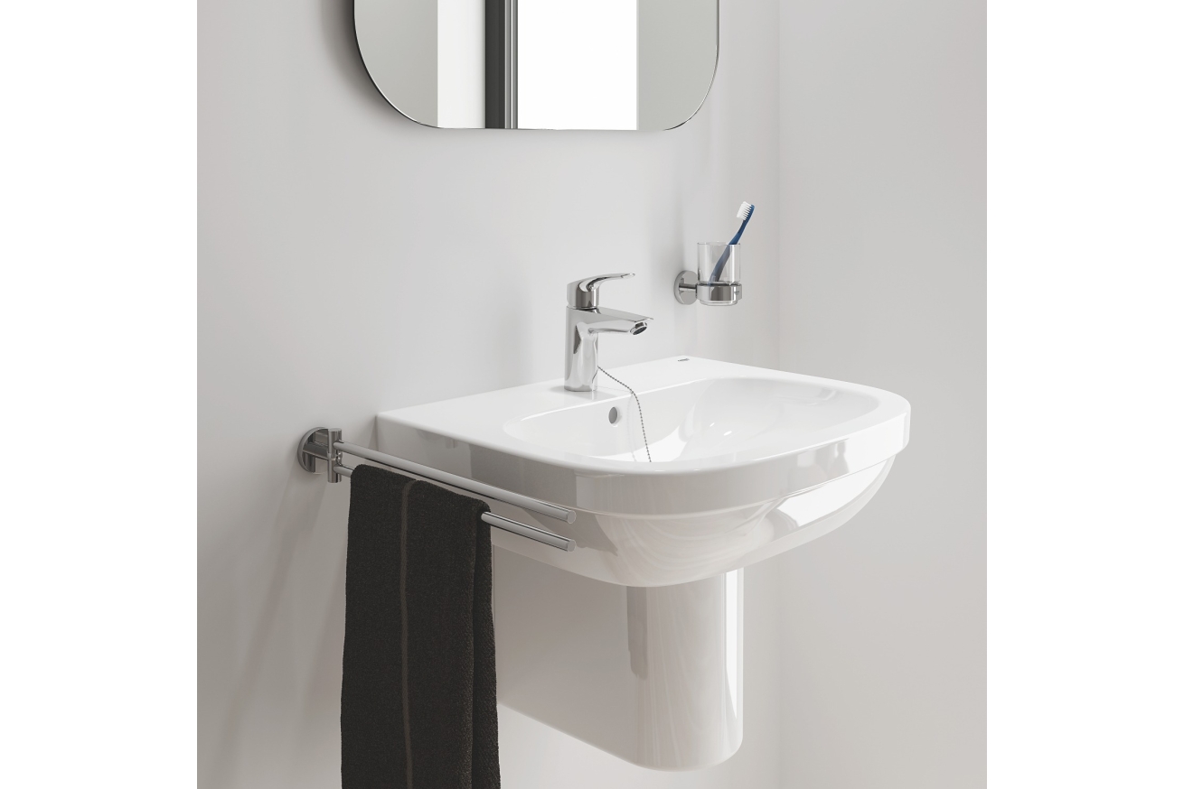 Смеситель для раковины GROHE Eurosmart с цепочкой, S-Size, хром (23372003)