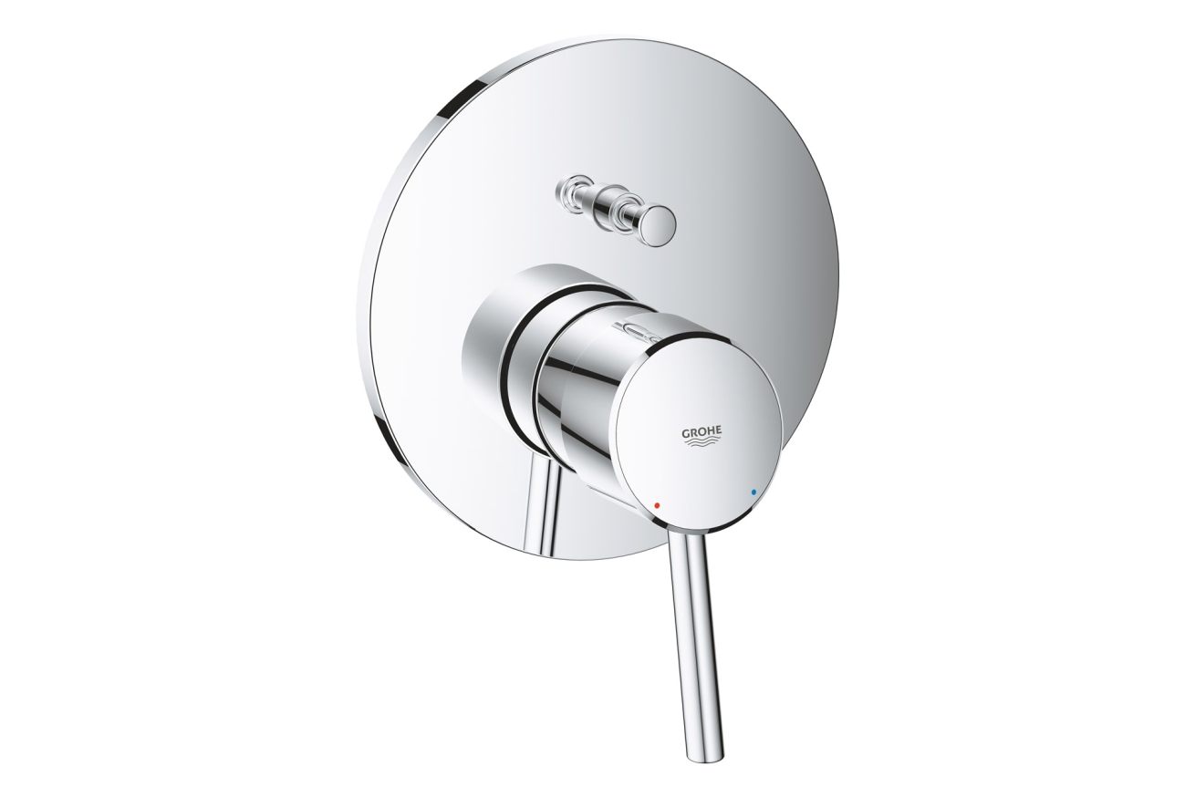 Внешняя часть смесителя для ванны GROHE Concetto, хром (24054001)