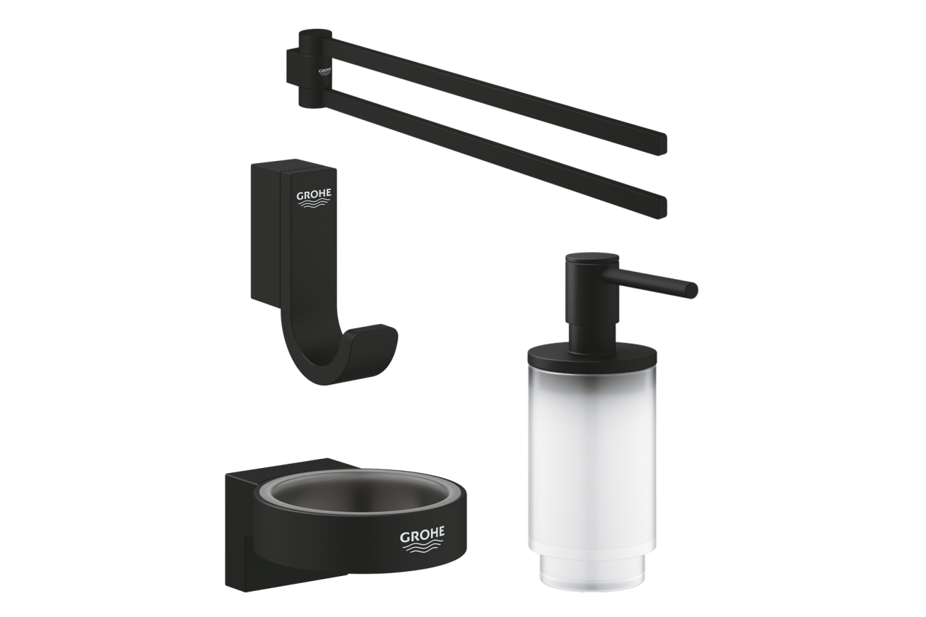 Набор аксессуаров GROHE Selection, фантомный черный (NA0005)