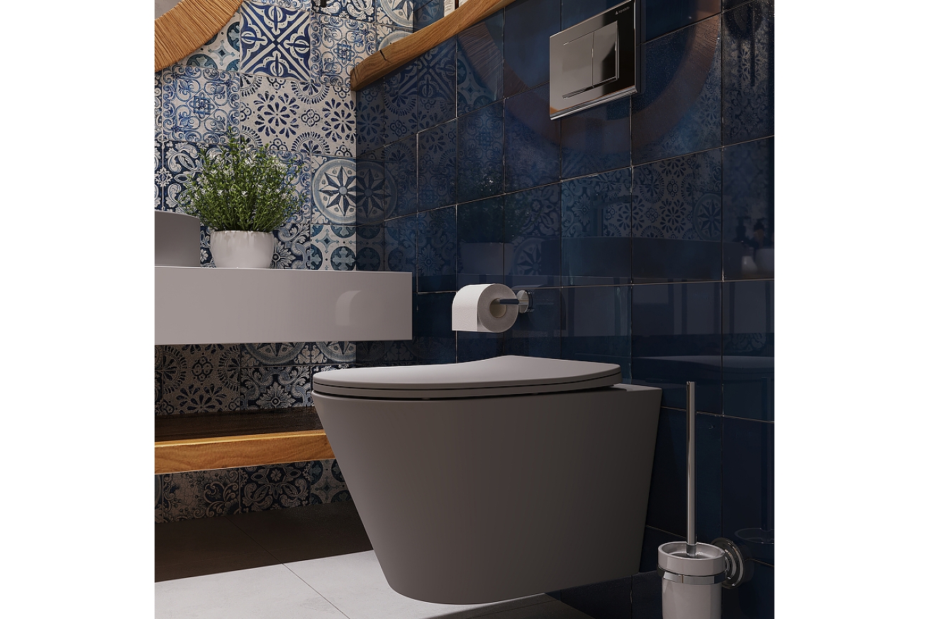 Комплект инсталляции GROHE Rapid SL NW0145/S с унитазом Aqueduto CONE CON0130 и сиденьем с микролифтом (NW0206)