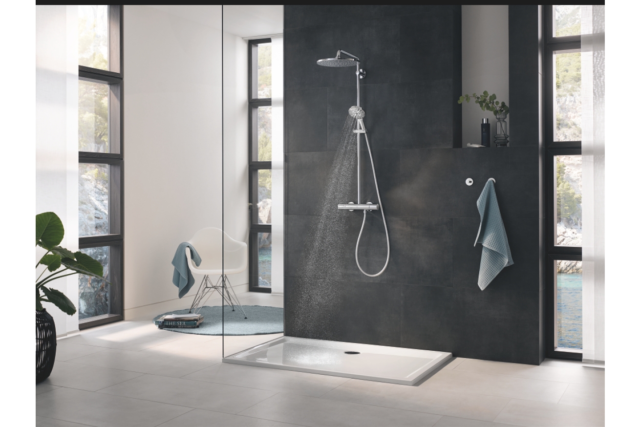 Душевая система GROHE Rainshower SmartActive 310 с термостатом для душа, хром (26836000)