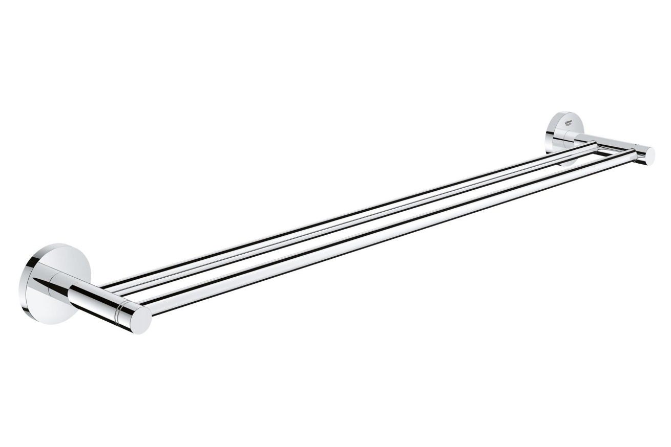 Держатель для полотенца GROHE Essentials 600 мм, двойной, хром (40802001)