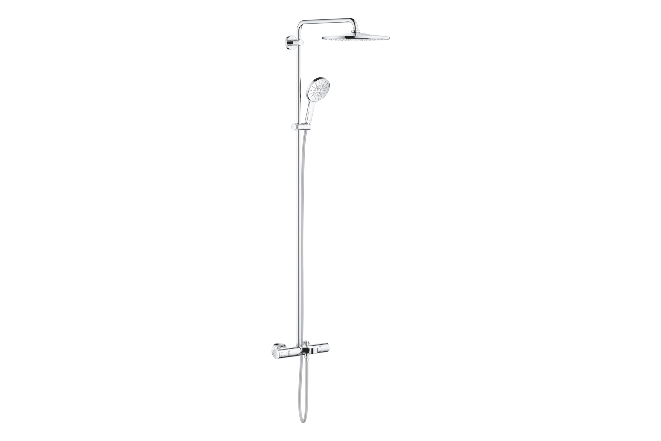 Душевая система GROHE Rainshower SmartActive 310 с термостатом для ванны, хром (26657000)