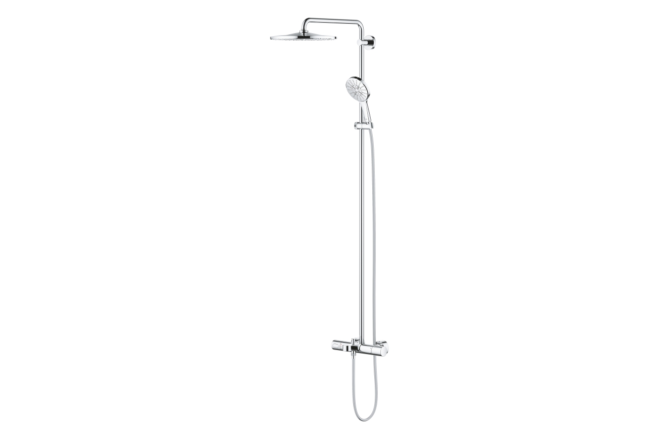 Душевая система GROHE Rainshower SmartActive 310 с термостатом для ванны, хром (26657000)