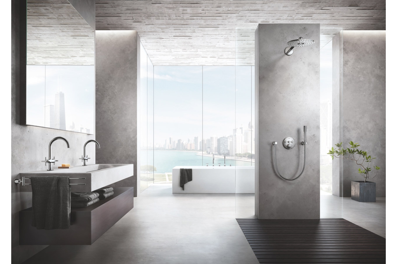 Держатель для полотенца GROHE Atrio двойной, хром (40308003)