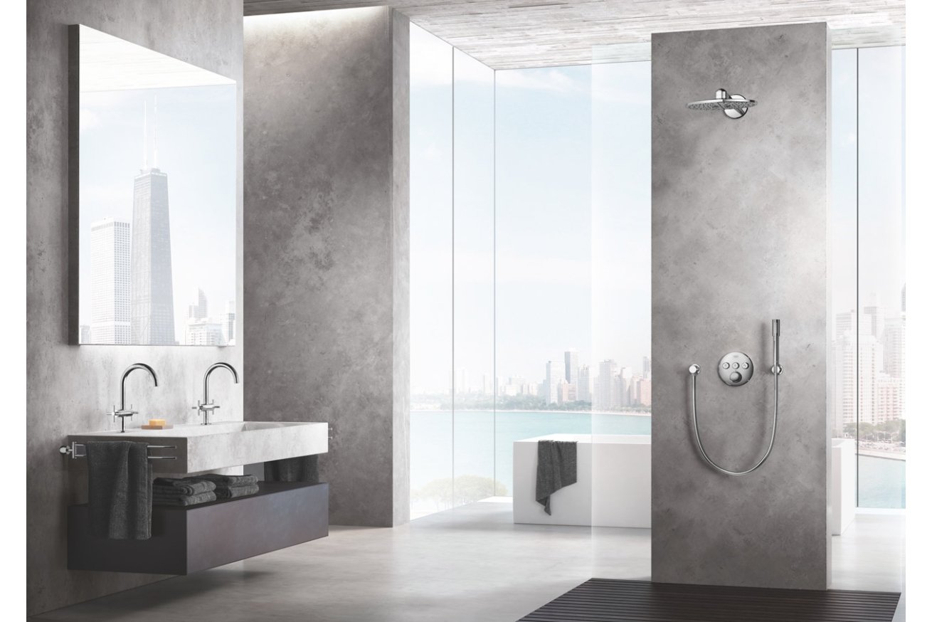 Держатель для полотенца GROHE Atrio двойной, хром (40308003)