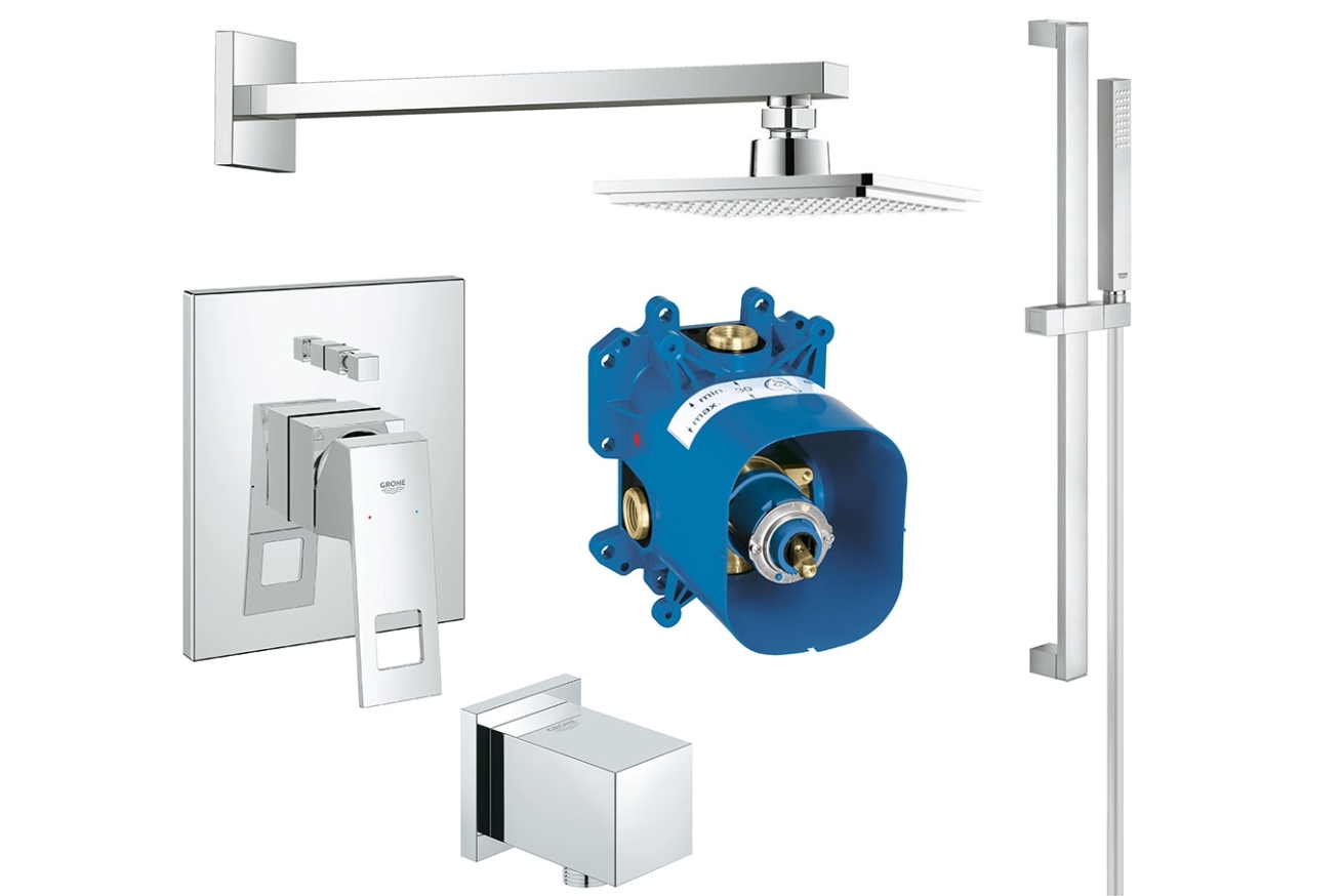 Готовый комплект для душа GROHE Eurocube (NSB0003)