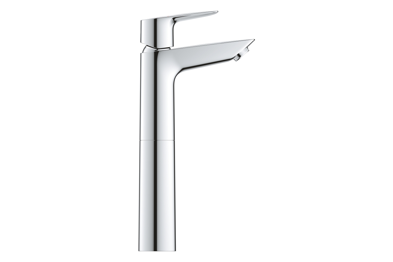 Смеситель для раковины GROHE BauEdge с ограничителем температуры, XL-Size, хром (23761001)