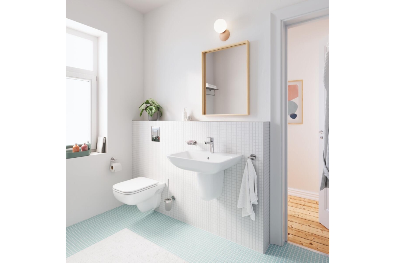 Унитаз подвесной безободковый GROHE Bau Edge, альпин-белый (39809000)