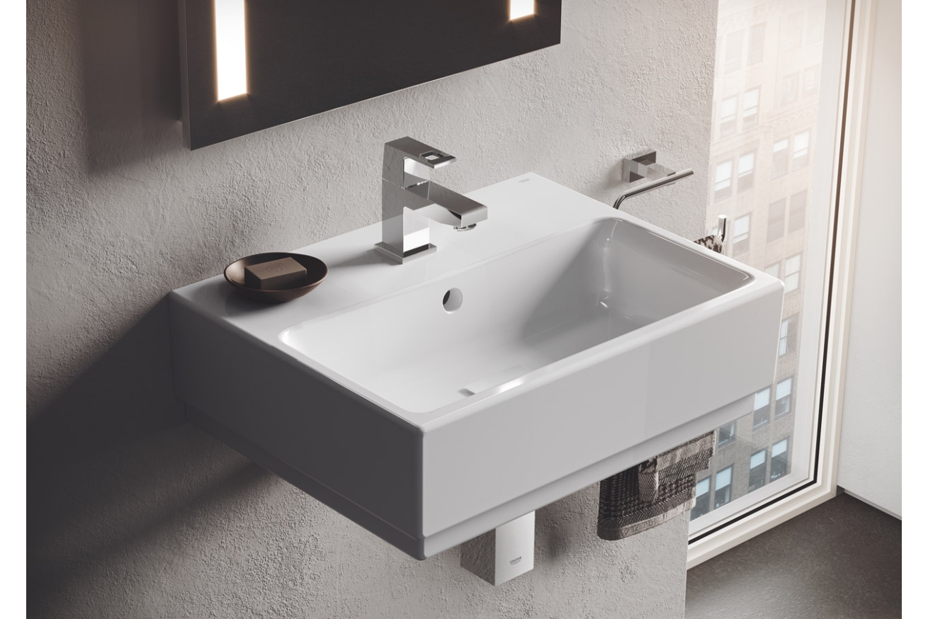 Мини-раковина GROHE Cube Ceramic 45 см, альпин-белый (3948300H)