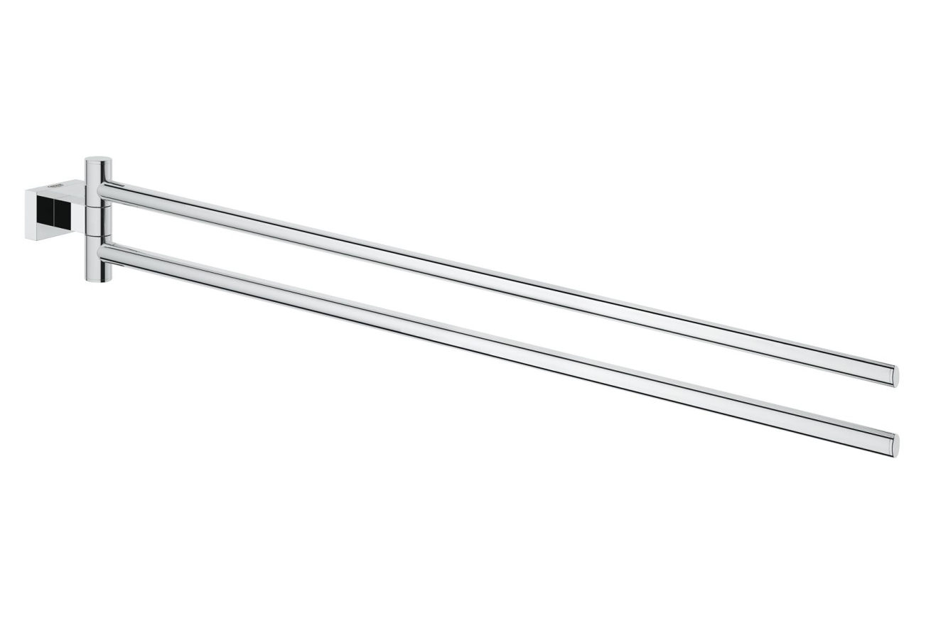 Держатель для полотенца GROHE Essentials Cube двойной, поворотный, хром (40624001)