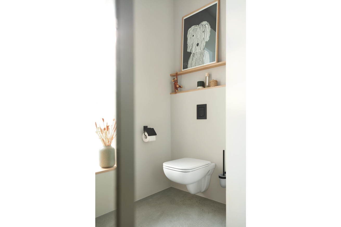 Унитаз подвесной безободковый GROHE Bau Edge, альпин-белый (39809000)