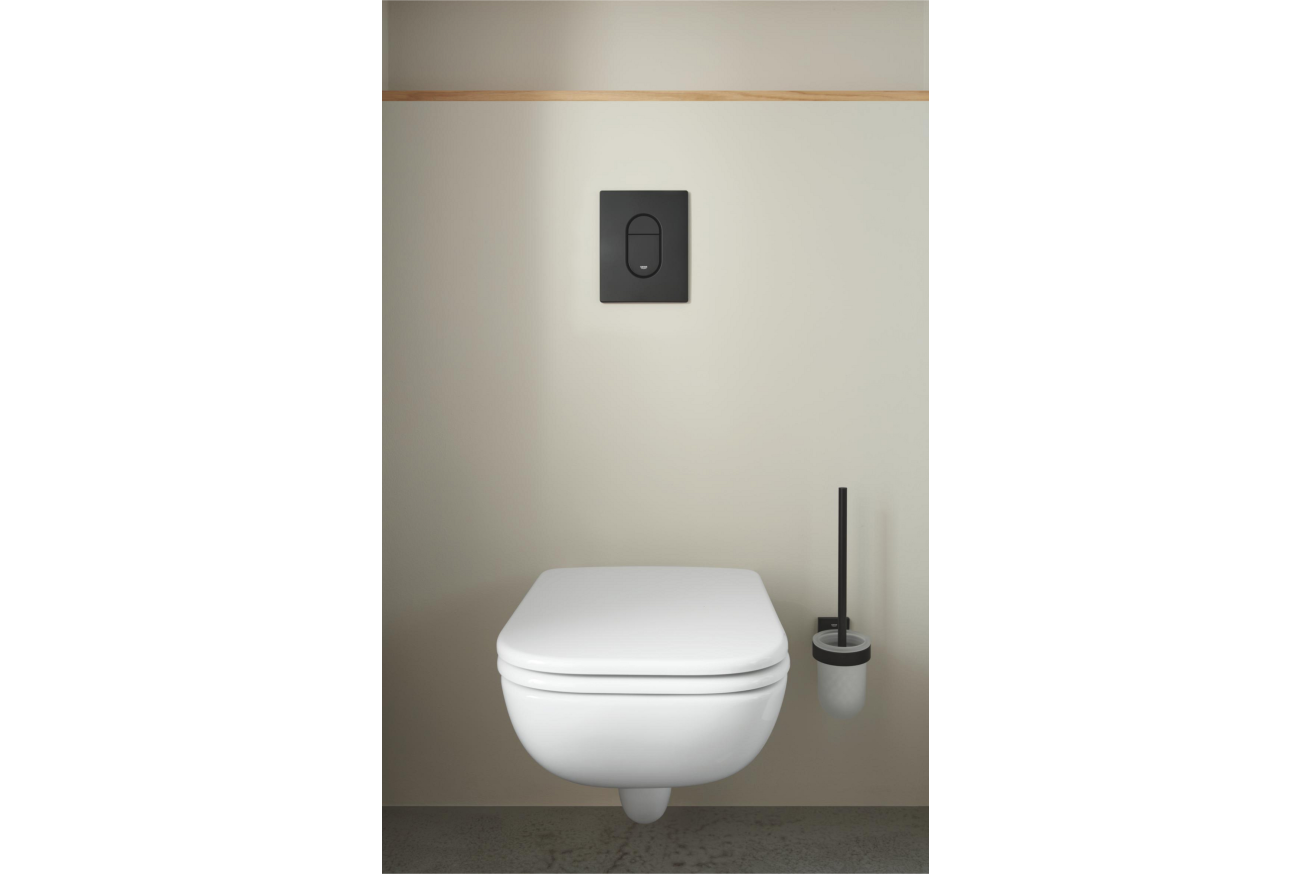 Унитаз подвесной безободковый GROHE Bau Edge, альпин-белый (39809000)