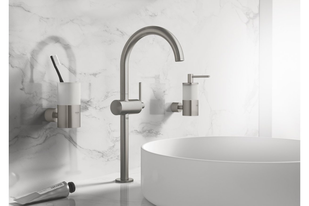 Дозатор жидкого мыла GROHE Atrio, суперсталь (40306DC3)