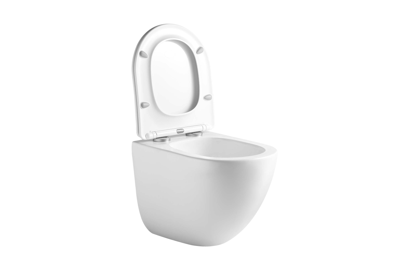 Унитаз Aquatek ГЕЛИОС подвесной с сиденьем с микролифтом, белый AQ1993T-00