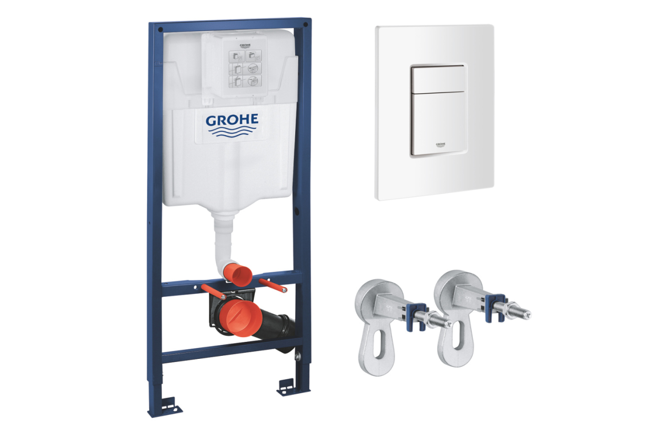 Комплект инсталляции GROHE 38772SH0 с унитазом Aquatek ГЕЛИОС и сиденьем с микролифтом (NW0533)
