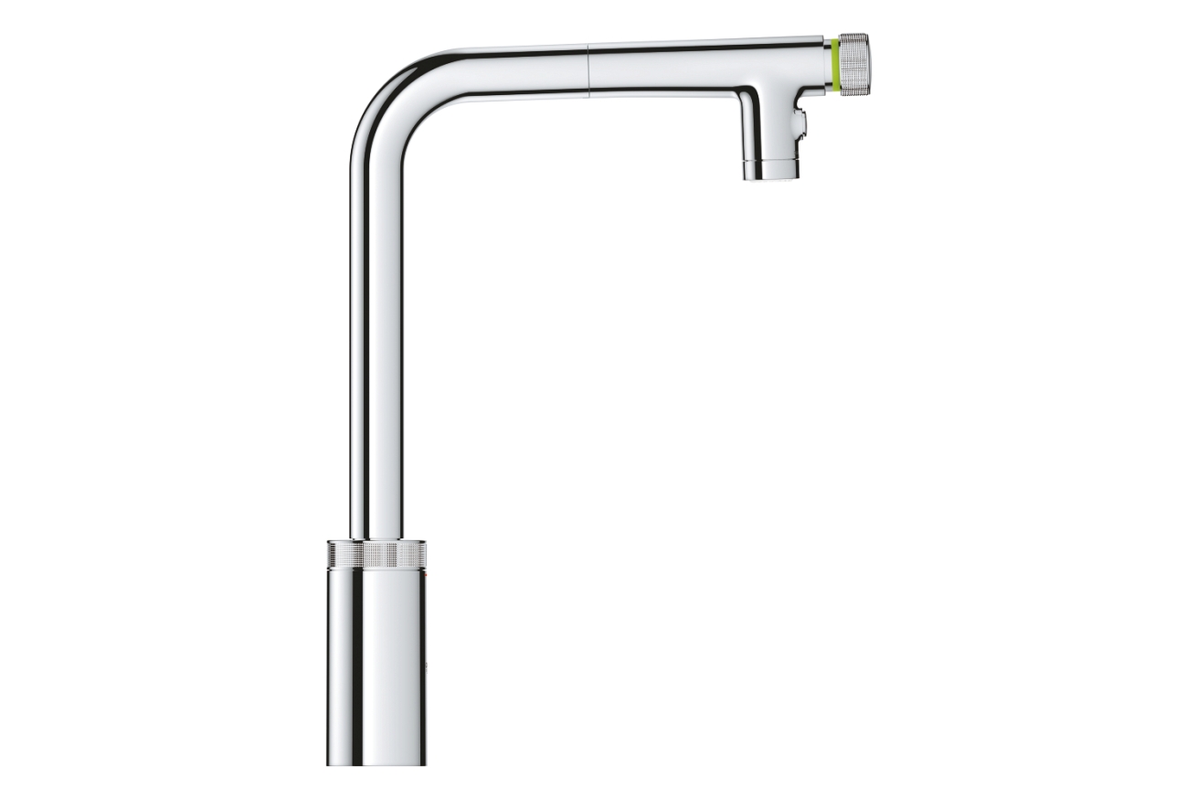 Смеситель для кухни GROHE Minta SmartControl с вытяжным изливом 2jet, хром (31889000)
