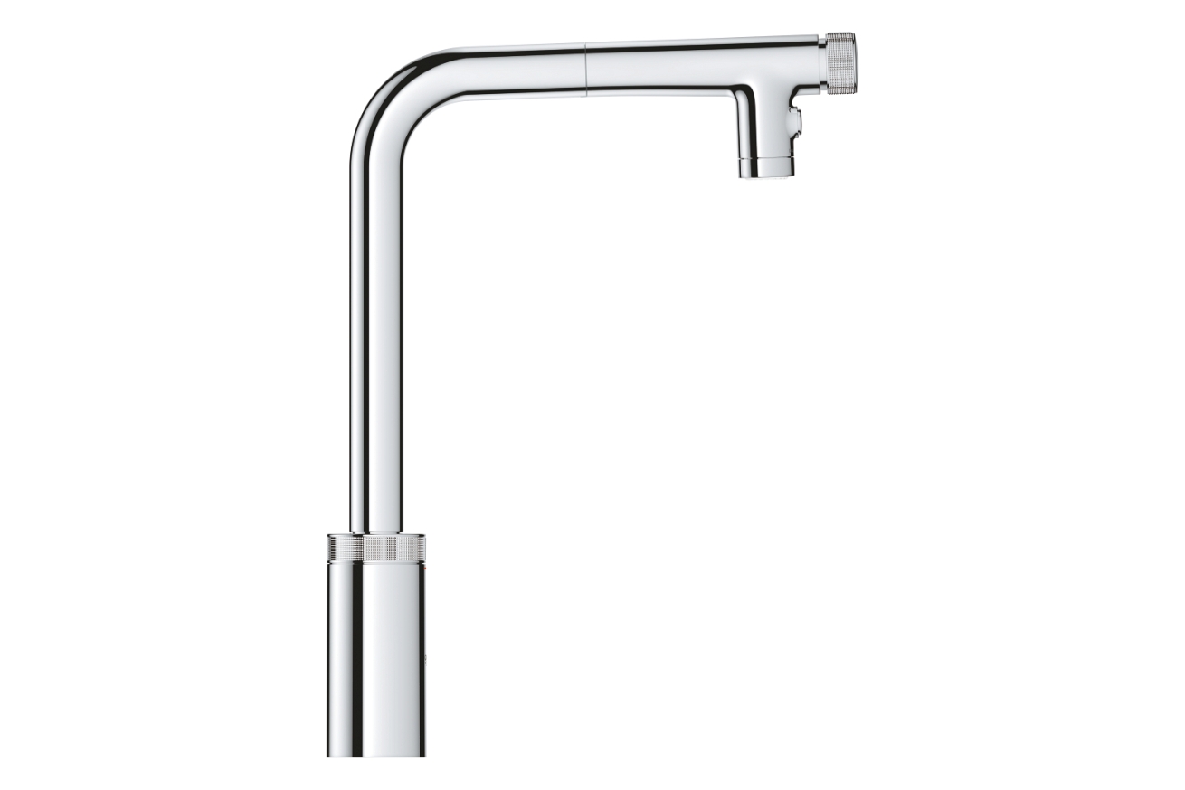 Смеситель для кухни GROHE Minta SmartControl с вытяжным изливом 2jet, хром (31889000)