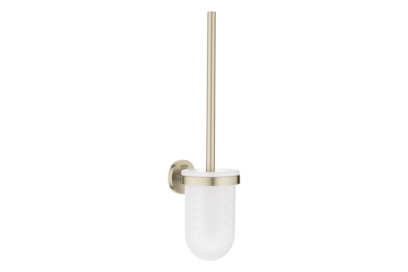 Туалетный ёршик GROHE Essentials с держателем, никель матовый (40374EN1)