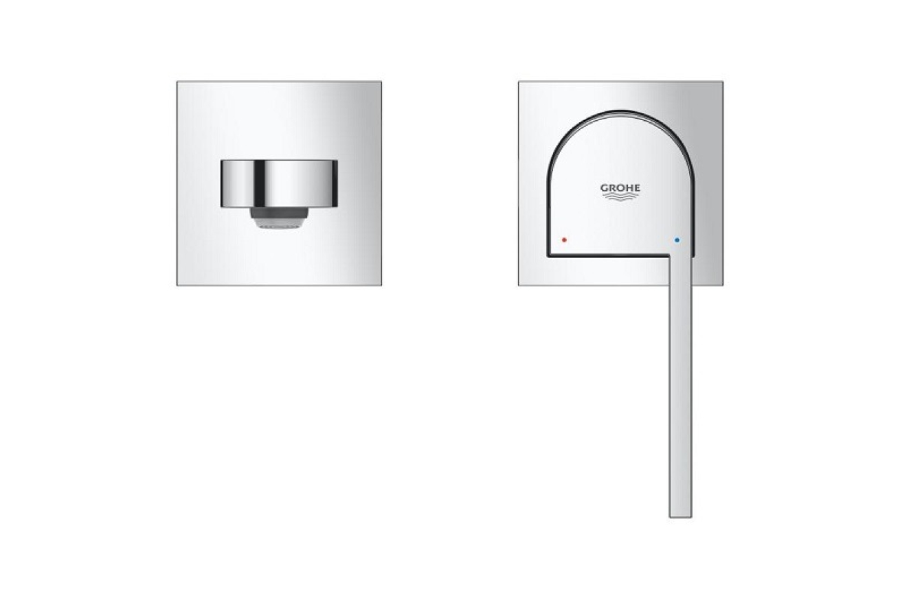 Внешняя часть смесителя для раковины GROHE Plus, L-Size, хром (29306003)