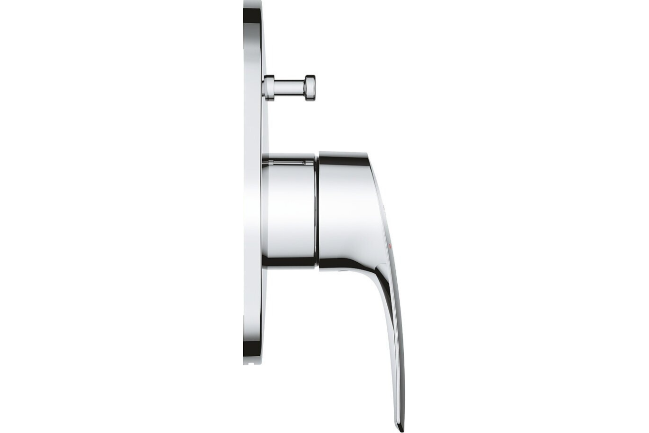Готовый комплект для ванны GROHE Eurosmart скрытого монтажа, с ручным и верхним душем, хром (NB0062)