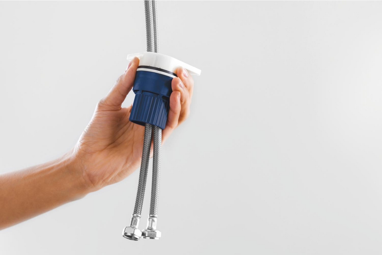 Смеситель для кухни GROHE Start c низким поворотным изливом, матовый черный (324412432)