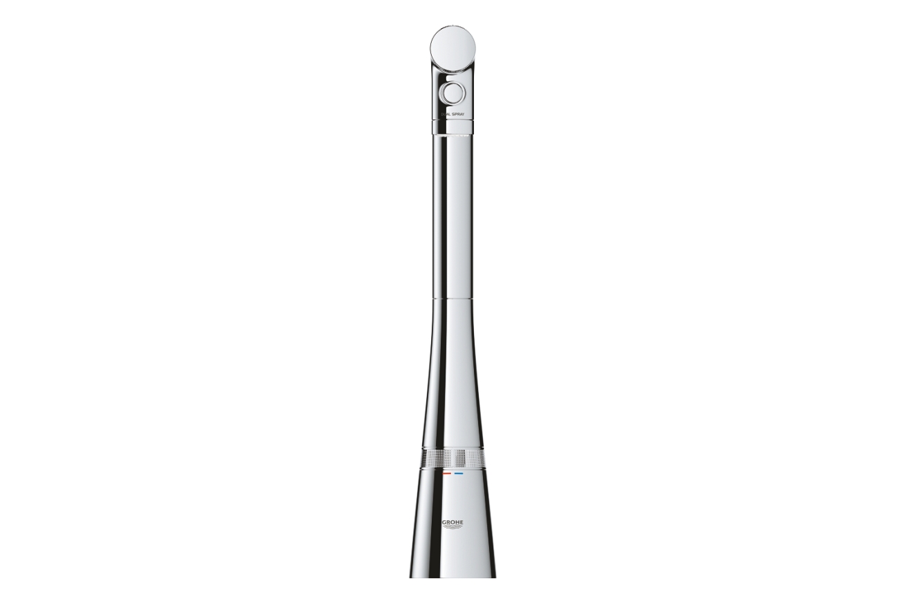 Смеситель для кухни GROHE Zedra SmartControl с вытяжным изливом 2jet, хром (31886000)