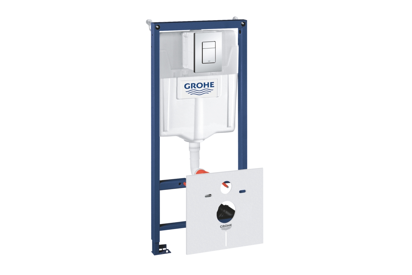 Комплект инсталляции GROHE 38775001 с унитазом Aquatek АЛЬТАИР и сиденьем с микролифтом (NW0149/S)