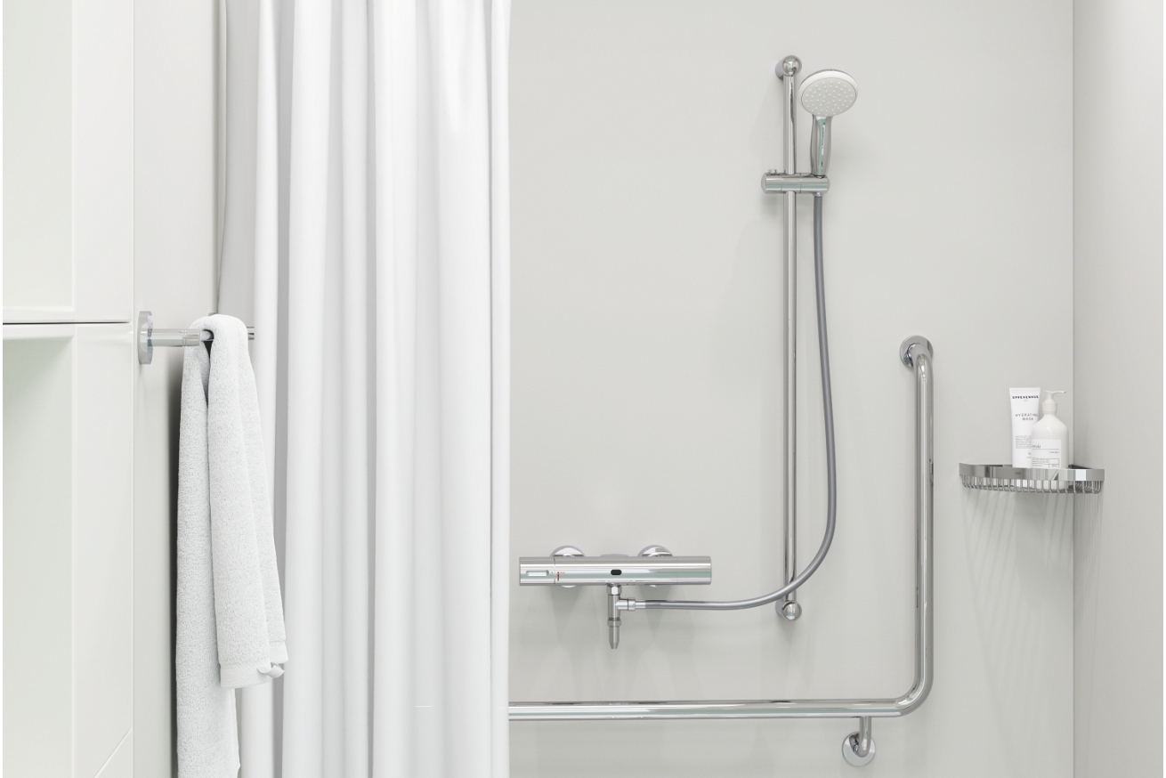 Душевой гарнитур GROHE Tempesta 100, 1 вид струи, хром (27854001)