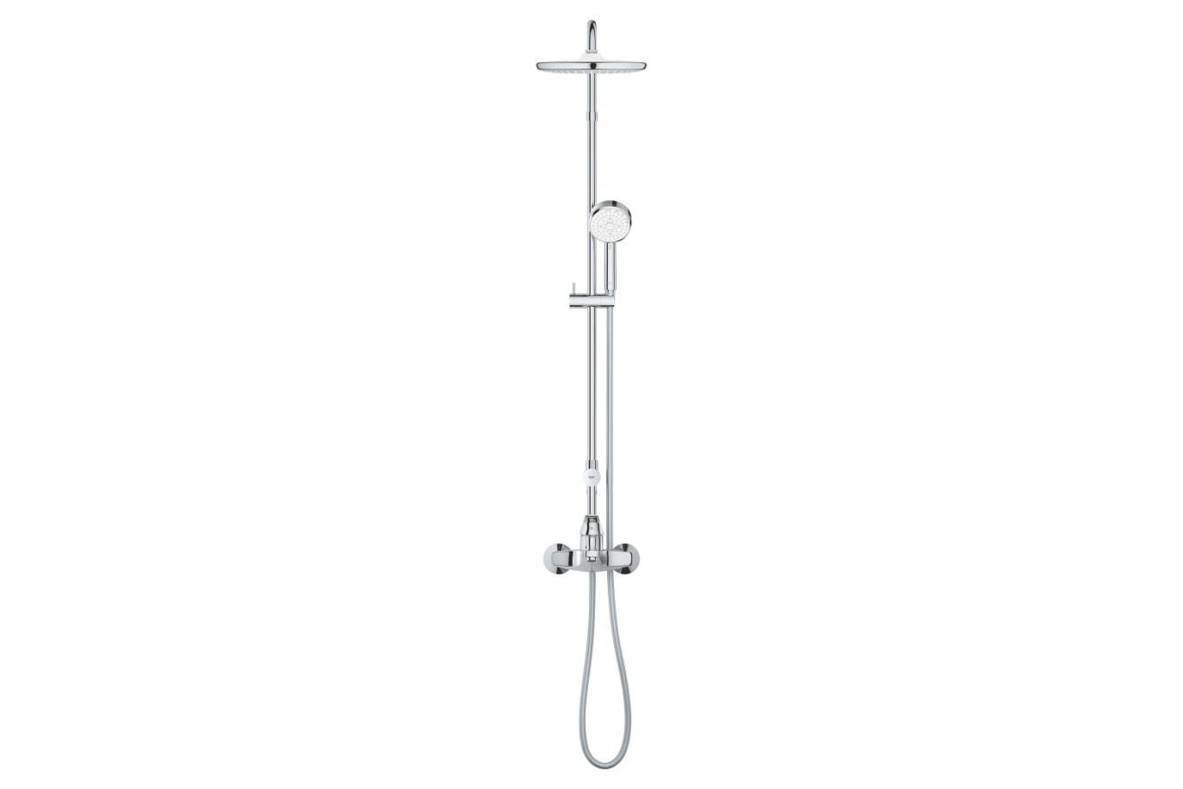 Душевая система GROHE Tempesta Cosmopolitan 250 со смесителем для ванны, хром (26674000)
