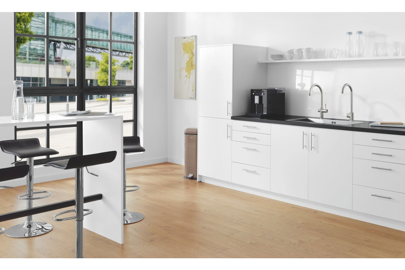 Смеситель для кухни GROHE Blue Home с системой фильтрации, охлаждения и газирования воды, суперсталь (31455DC0)