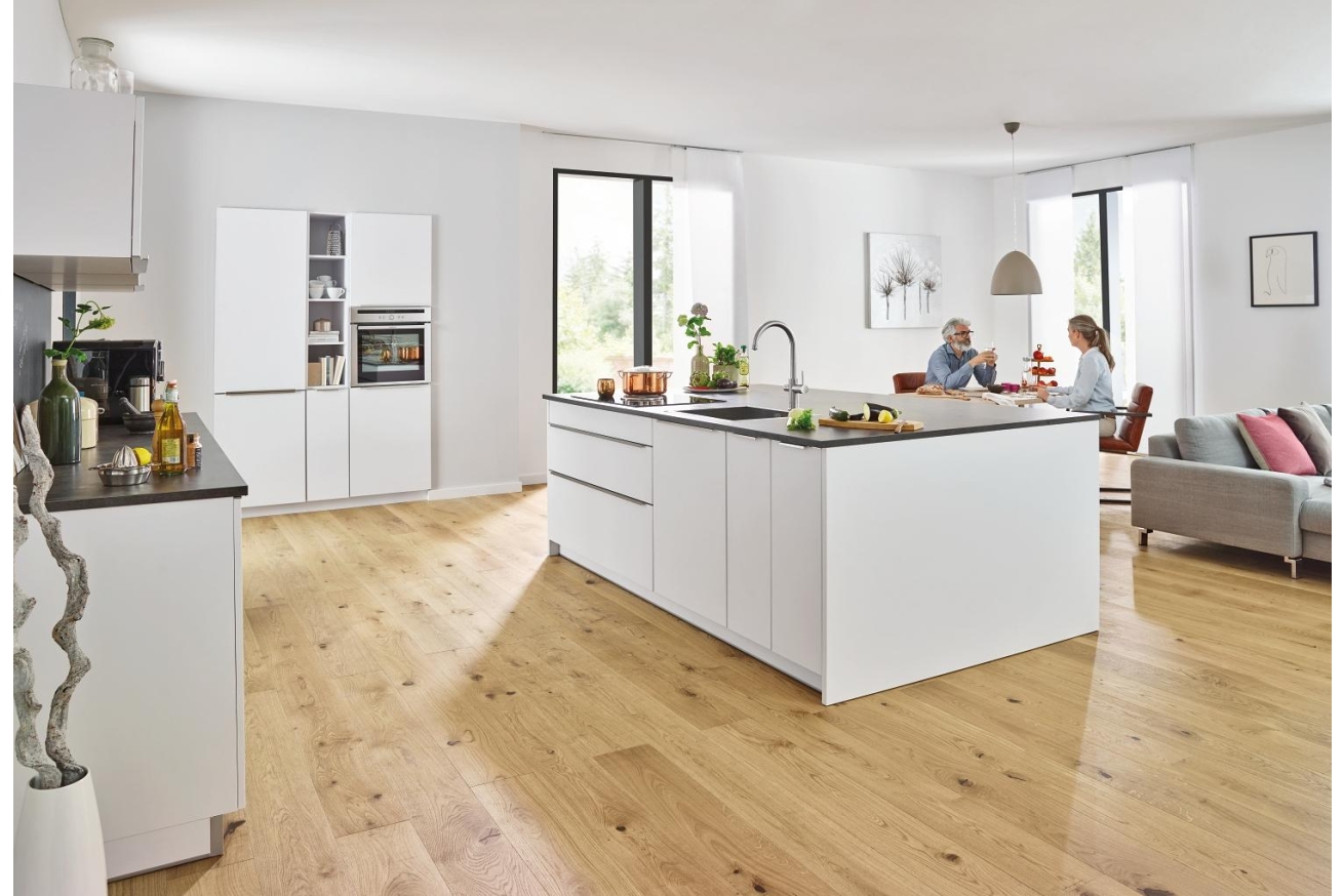 Смеситель для кухни GROHE Blue Home с системой фильтрации, охлаждения и газирования воды, суперсталь (31455DC0)