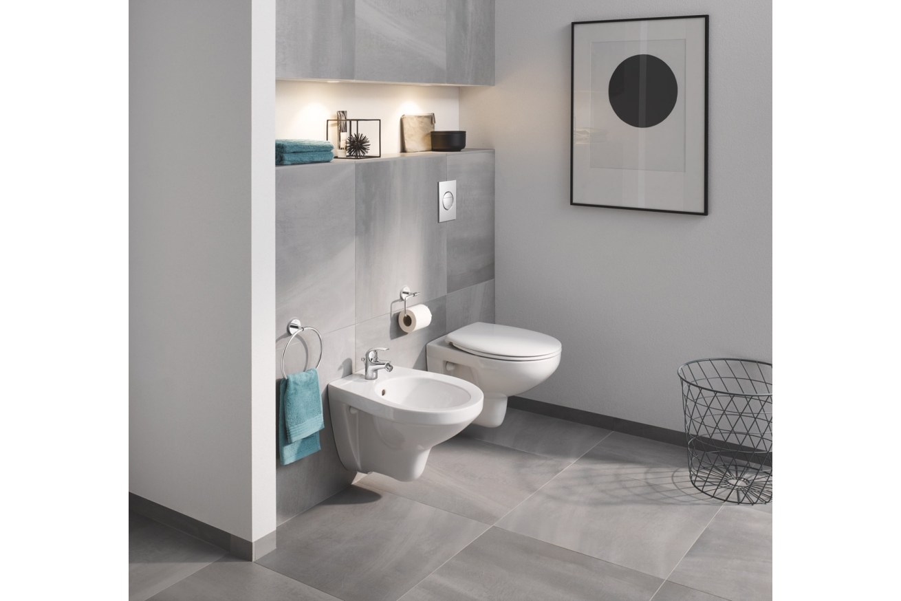 Биде подвесное GROHE Bau Ceramic, альпин-белый (39433000-DP) ПОВРЕЖДЕНА УПАКОВКА