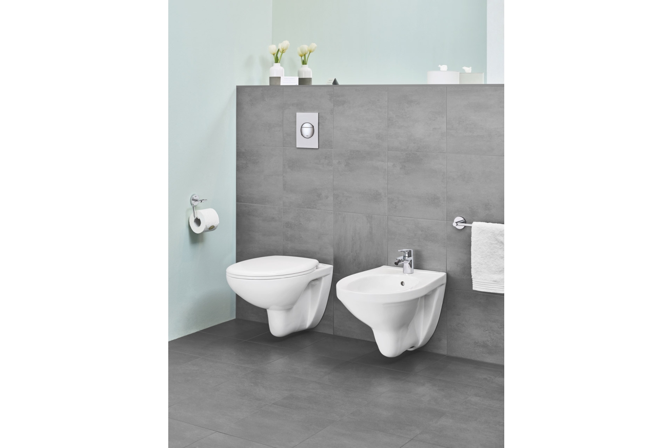 Биде подвесное GROHE Bau Ceramic, альпин-белый (39433000-DP) ПОВРЕЖДЕНА УПАКОВКА